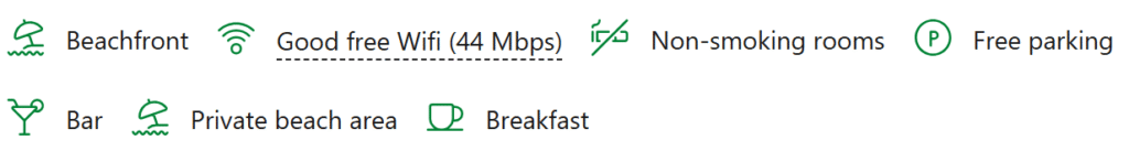 Beach House on the ocean on Gamat Bay